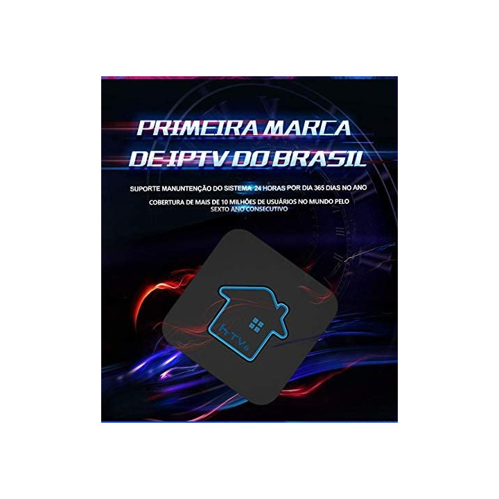 IPTV Brazil Brasil H6 tv box